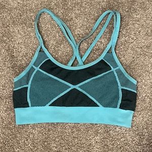 Athletic girls sports bra